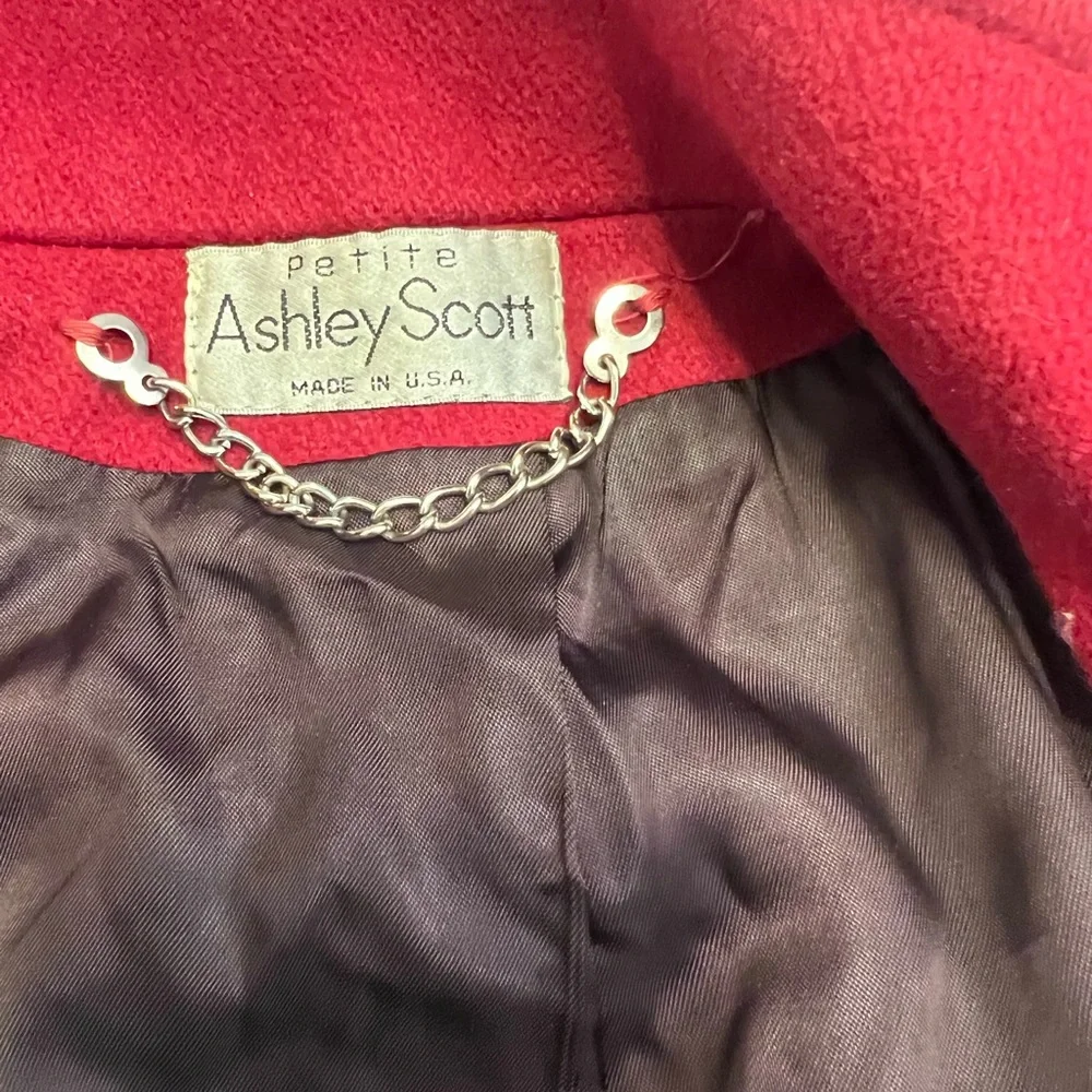 💯percent  pure wool Ashley Scott cot,color red - Picture 7 of 15